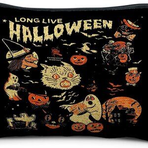 Halloween Witch Makeup Bag Makeup Pouch for Women